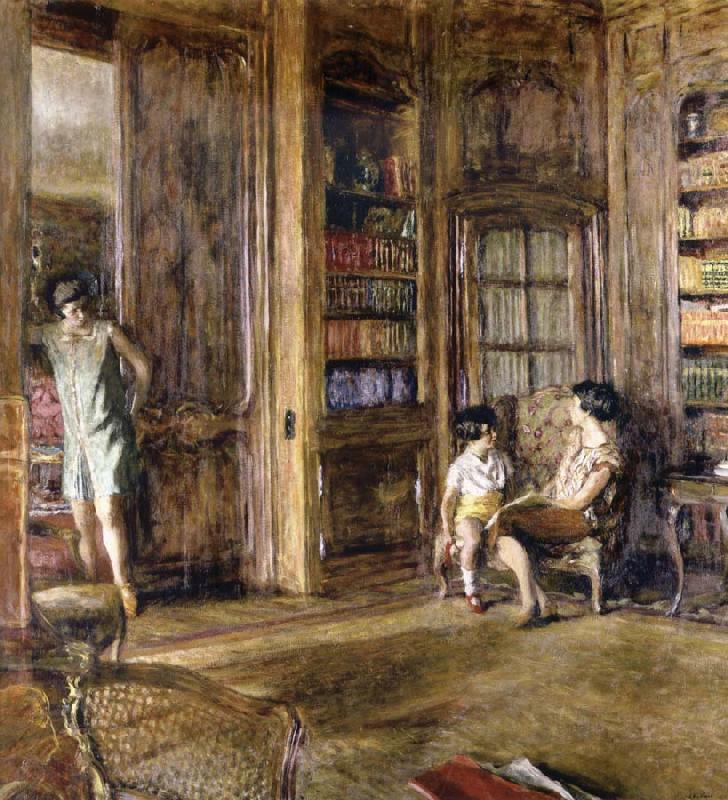 Edouard Vuillard In the Library